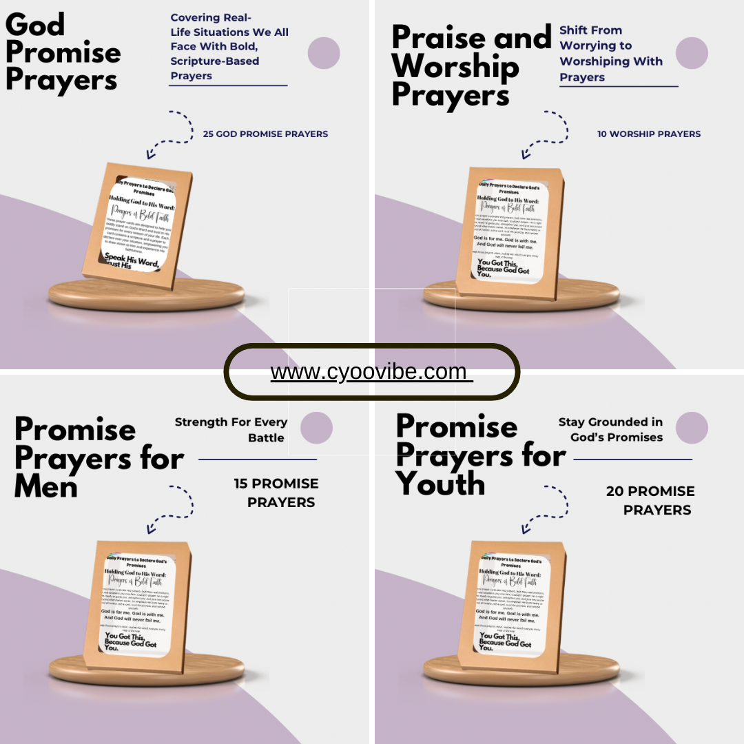 Complete Prayer Card Bundle – 4 Set Collection